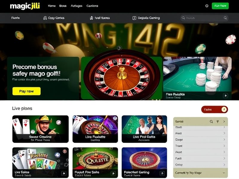 Welcome to magicjili.com – your ultimate destination for premium online gambling games. Explore slots, poker, sports betting, and live dealer games. New players enjoy exclusive welcome bonuses and daily promotions.